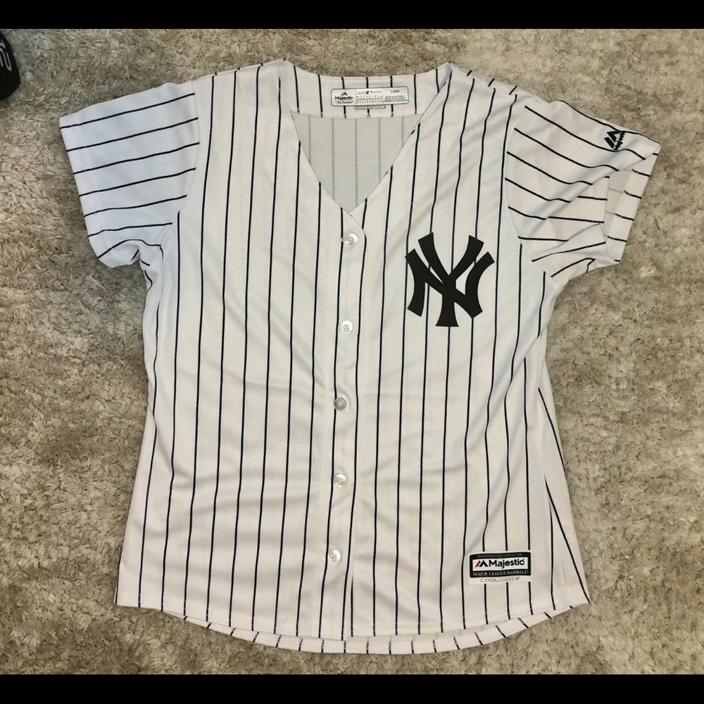 New York Yankees Majestic Women's Jersey Sz Large